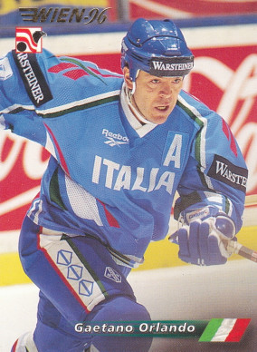 Hockey card Gaetano Orlando