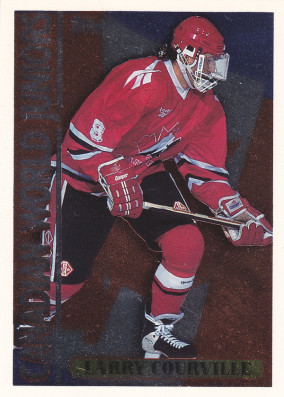 Hockey card Larry Courville