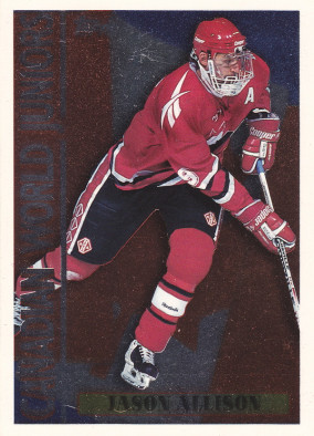Hockey card Jason Allison