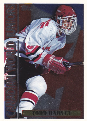 Hockey card Todd Harvey