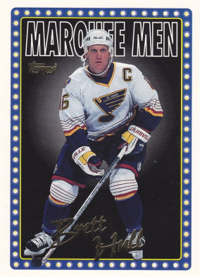 Hockey card Brett Hull