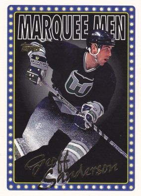 Hockey card Geoff Sanderson