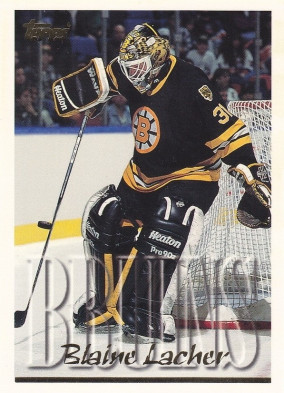 Hockey card Blaine Lacher