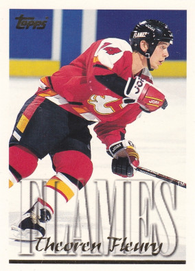 Hockey card Theoren Fleury
