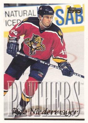 Hockey card Rob Niedermayer