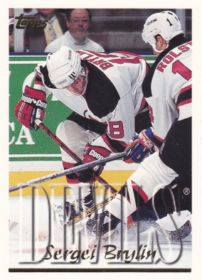 Hockey card Sergei Brylin