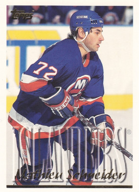 Hockey card Mathieu Schneider