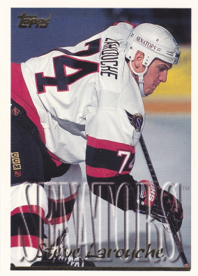 Hockey card Steve Larouche