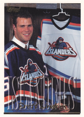 Hockey card Brett Lindros