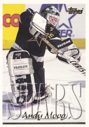 Hockey card Andy Moog