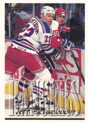 Hockey card Jeff Beukeboom