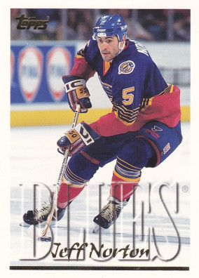 Hockey card Jeff Norton