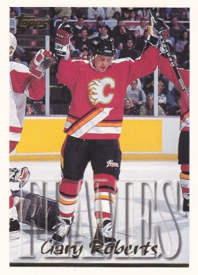 Hockey card Gary Roberts