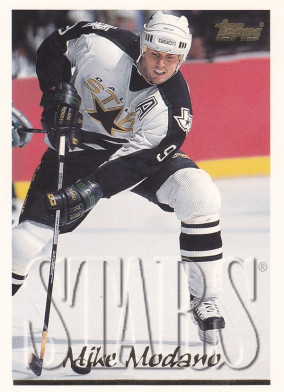 Hockey card Mike Modano