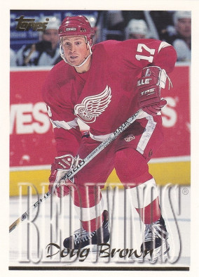 Hockey card Doug Brown