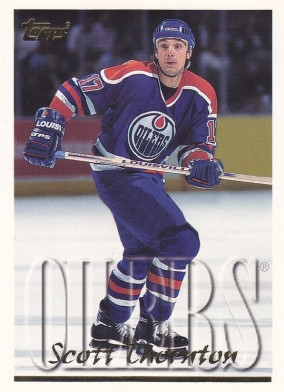 Hockey card Scott Thornton