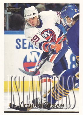 Hockey card Travis Green