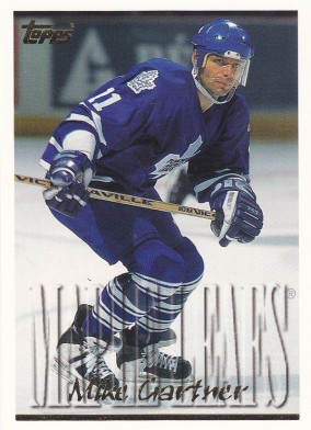 Hockey card Mike Gartner