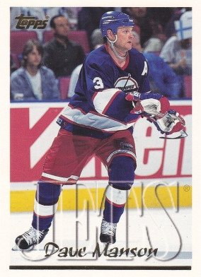 Hockey card Dave Manson