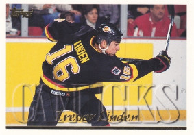 Hockey card Trevor Linden