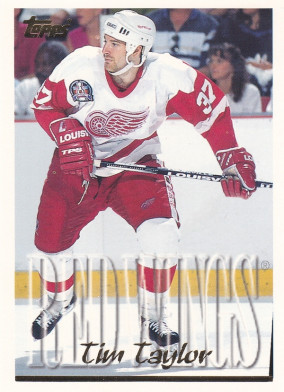 Hockey card Tim Taylor