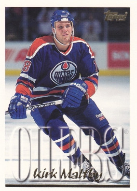 Hockey card Kirk Maltby