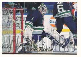 Hockey card Sean Burke