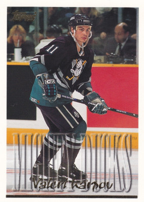 Hockey card Valeri Karpov