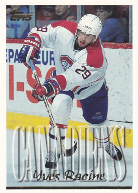 Hockey card Yves Racine