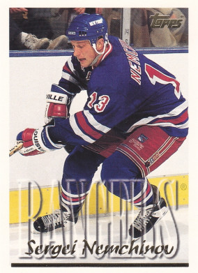 Hockey card Sergei Nemchinov