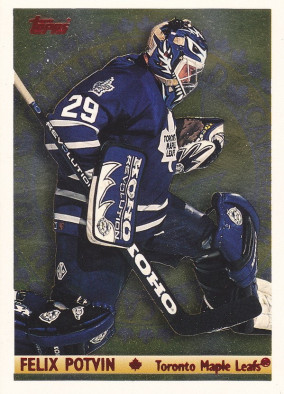Hockey card Felix Potvin