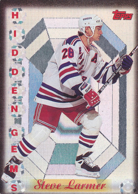 Hockey card Steve Larmer