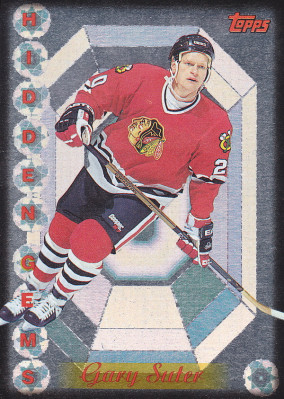 Hockey card Gary Suter
