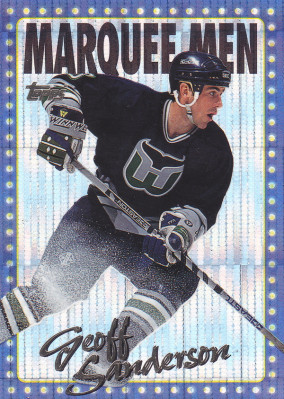 Hockey card Geoff Sanderson