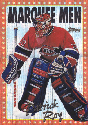 Hockey card Patrick Roy
