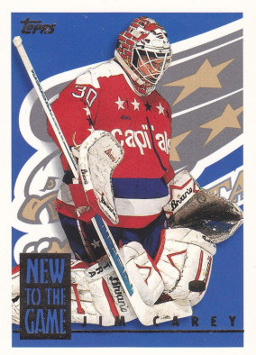 Hockey card Jim Carey
