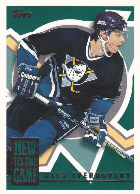 Hockey card Oleg Tverdovsky
