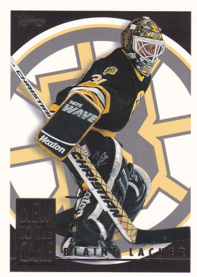 Hockey card Blaine Lacher