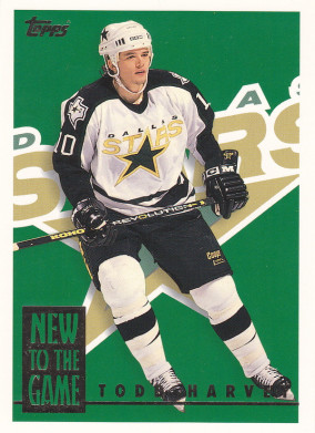 Hockey card Todd Harvey