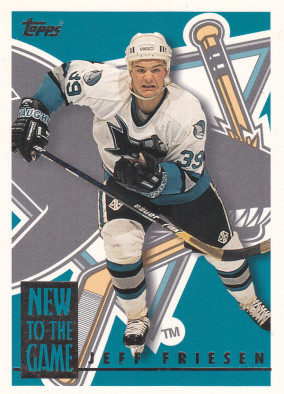 Hockey card Jeff Friesen