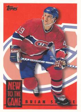 Hockey card Brian Savage