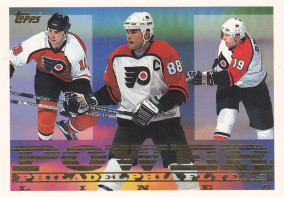 Hockey card Philadelphia Flyers