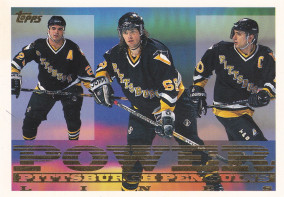 Hockey card Pittsburgh Penguins
