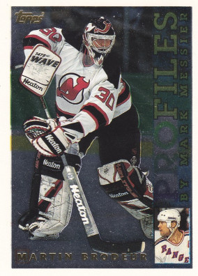 Hockey card Martin Brodeur