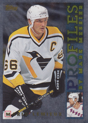 Hockey card Mario Lemieux