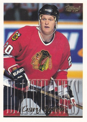 Hockey card Gary Suter