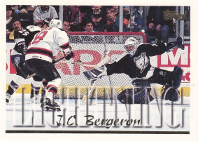 Hockey card J. C. Bergeron