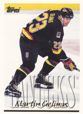 Hockey card Martin Gelinas
