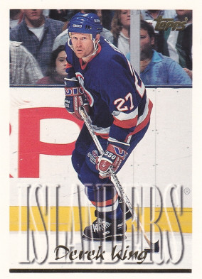 Hockey card Derek King