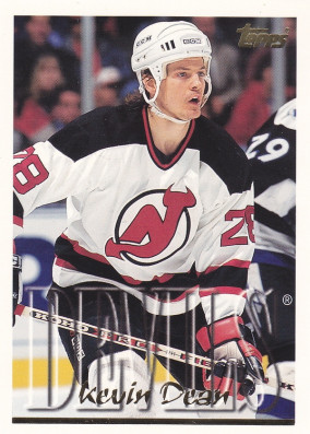 Hockey card Kevin Dean